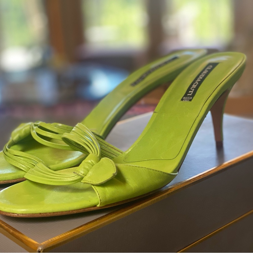Delicate Claudia Ciuti Soft Leather Mule Heel 9M